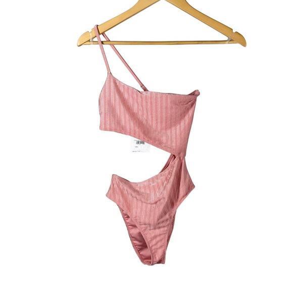 O’Neill Women’s Mizi Metallic Rib Agadir Cut Out One Piece Swimsuit XS - Picture 3 of 9